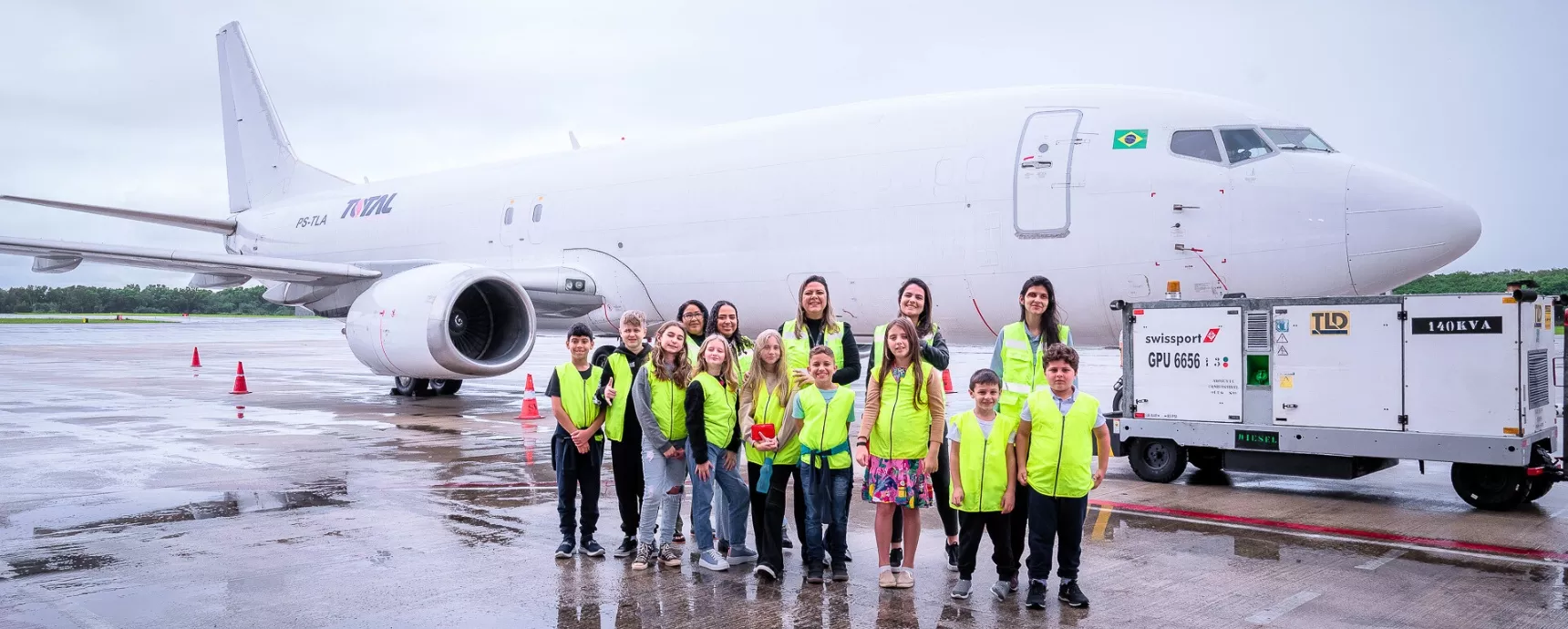 Aeroporto de Vitória ganha tour pedagógico Aeroporto de Vitória ganha tour pedagógico